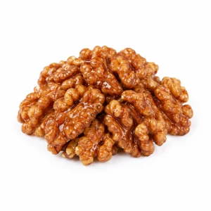 Nueces confitadas